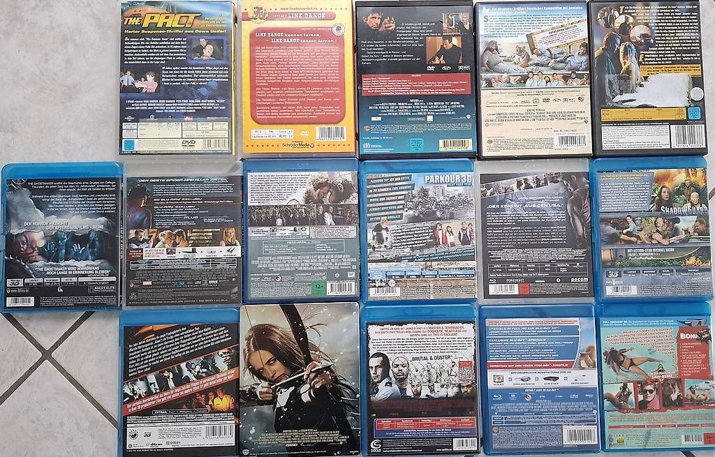 Alle DVDs: 34 DVD's – Neu (gemäss Beschreibung) aus Ebikon von Lgb1 3