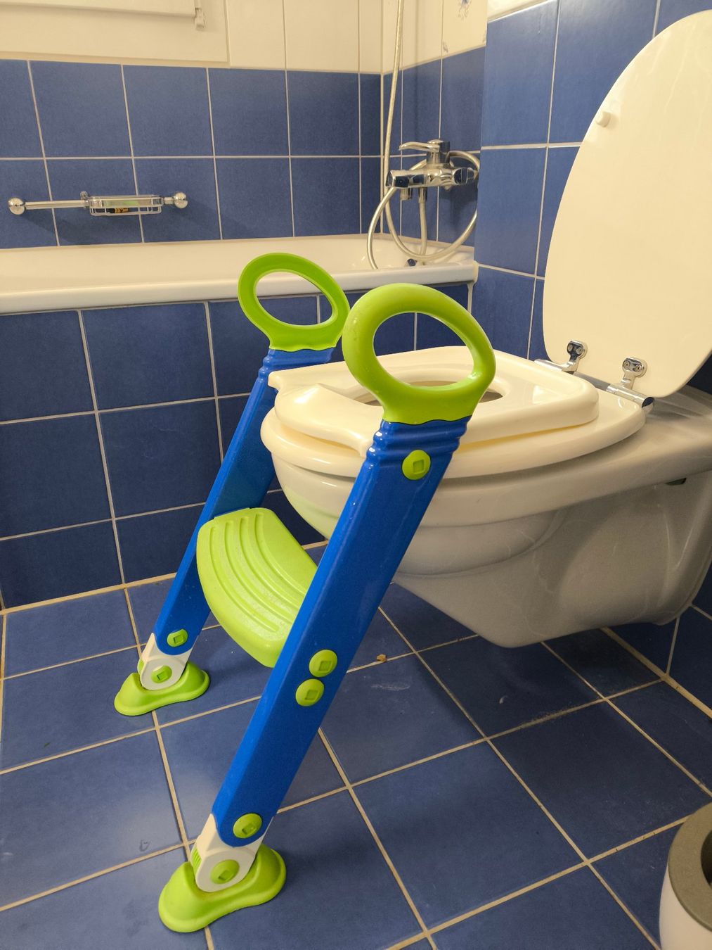 WC: Kinder Toilettensitz mit Treppe – Usato da Hedingen venduto da Kafi5