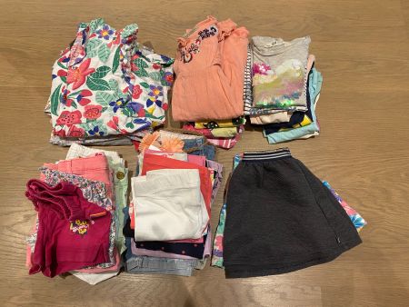 Mädchen Kleiderpaket Sommerkleidung-Grösse 104