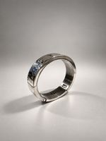 Bracelet Parts of Four Sistema Or Blanc 10K et argent 925