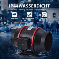 Abluft Rohr ventilator Wand Wandlüfter Haube