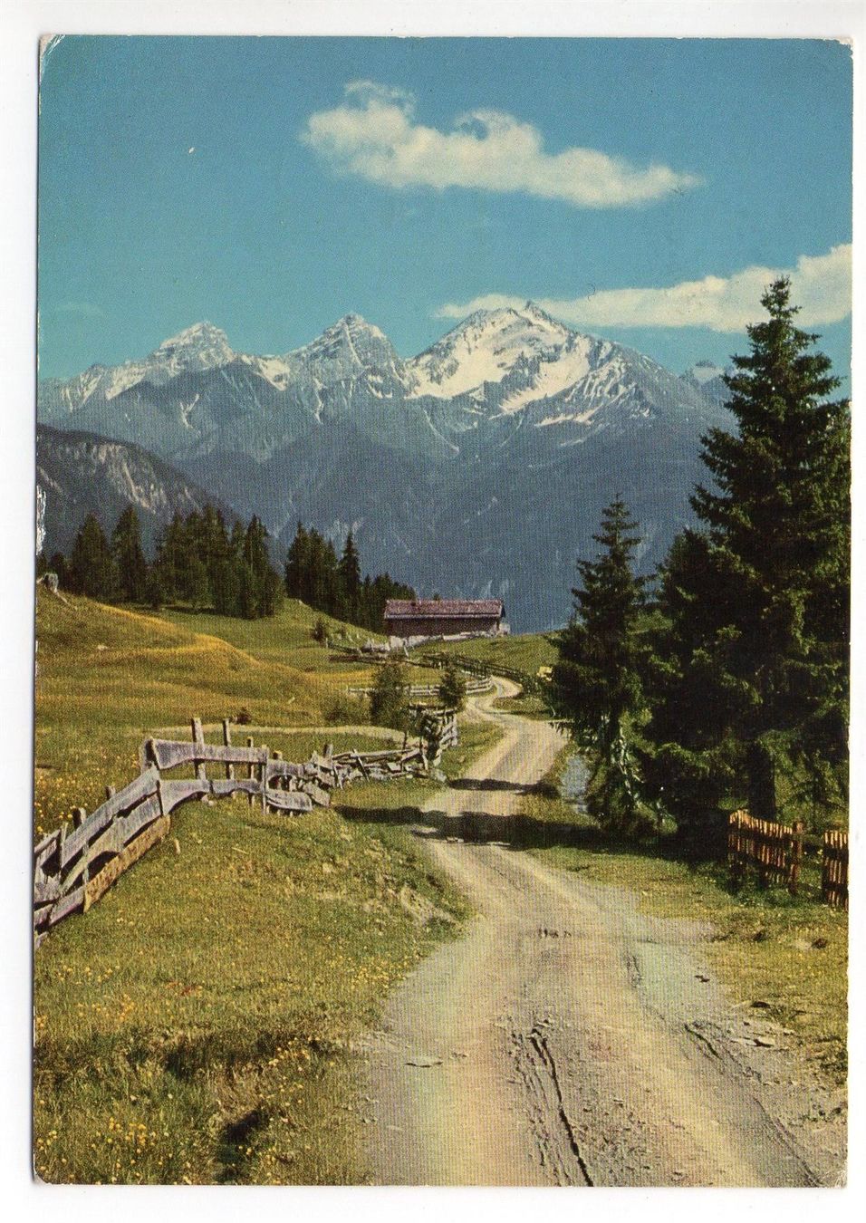 Cartoline postali: LENZERHEIDE Rückblick vom Weg Tgantieni – Usato da Jona venduto da philajona