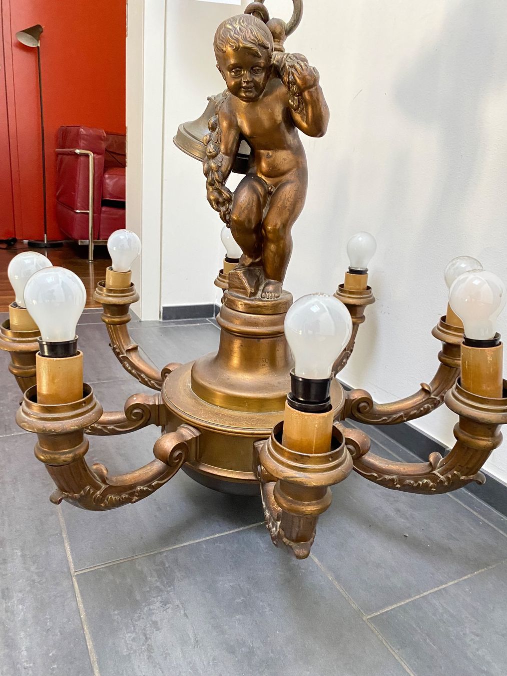 Lampadari & plafoniere: Kronleuchter 8-flammig  20 kg – Usato da Basel venduto da ota_2f9m 7