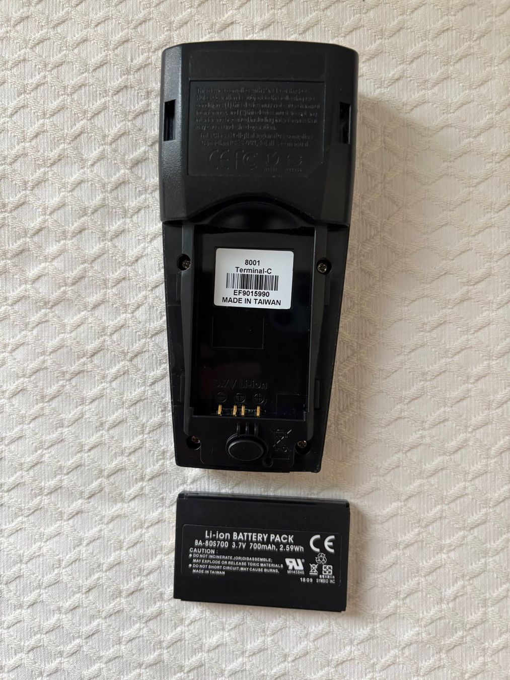 Scanner: Mobiler Barcodescanner Elcode 8001 Terminal - C – Usato da Einigen venduto da Medicom-Pharma 1