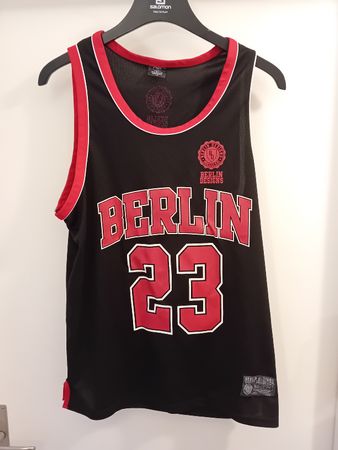 Berlin Designs Basketball Bulls Style Trikot - Grösse M #23