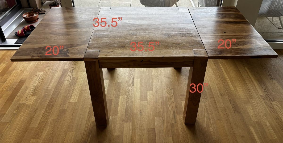 Tische: Solid wood kitchen table  – Gebraucht aus Basel von avr_6ggn