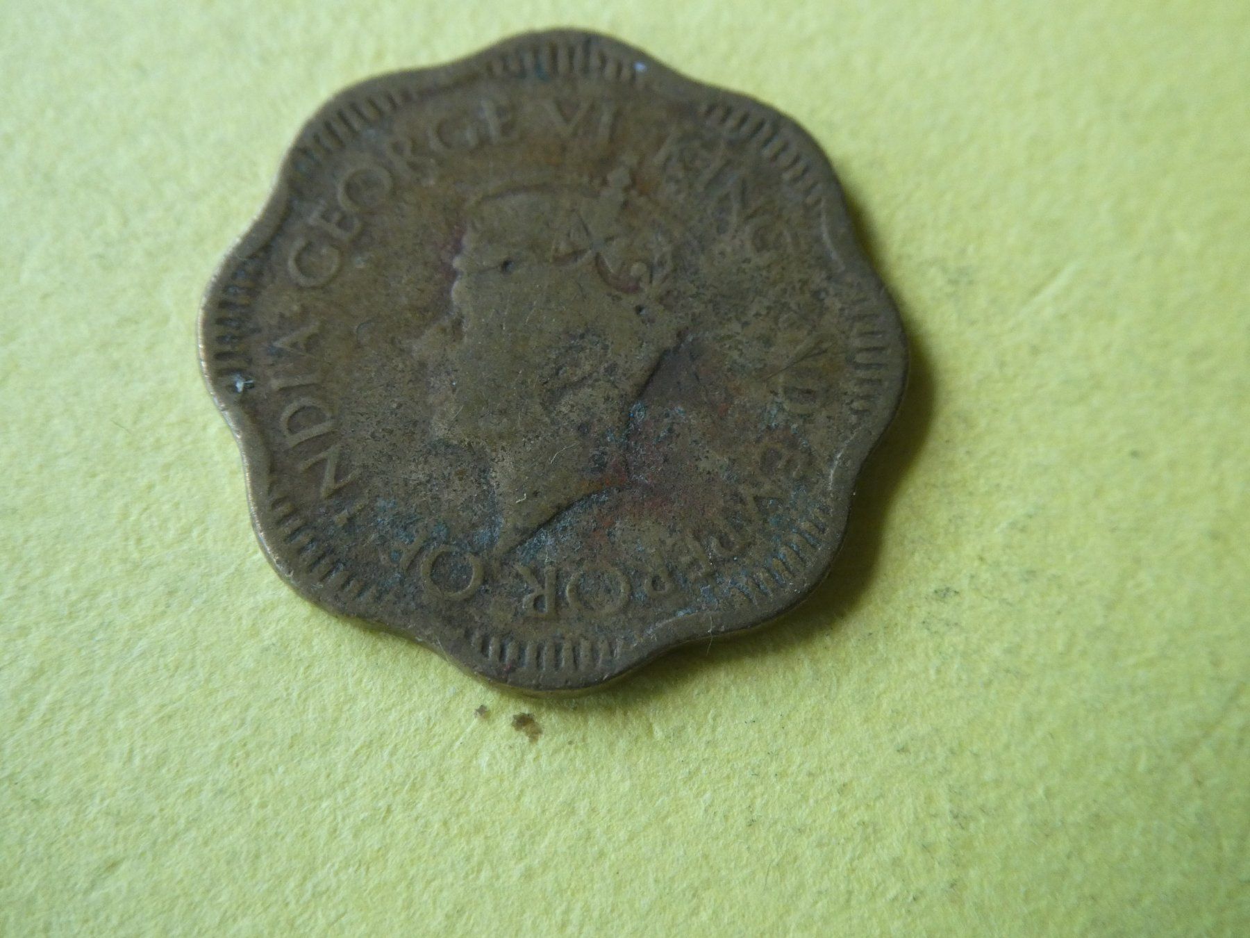 Tutti le monete: Ceylon 1944, 10 Cents – Usato da Hinterforst venduto da Rohusri 1