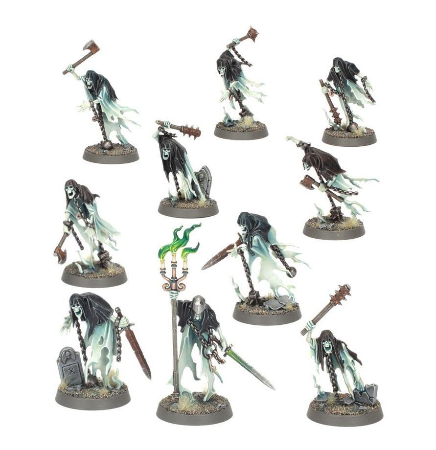 Kit di modellismo & Modellini statici: Warhammer Nichthaunt Chainrasp / Hantenuits Raclechaînes – Nuovo (secondo la descrizione) da Aigle venduto da Barne 1