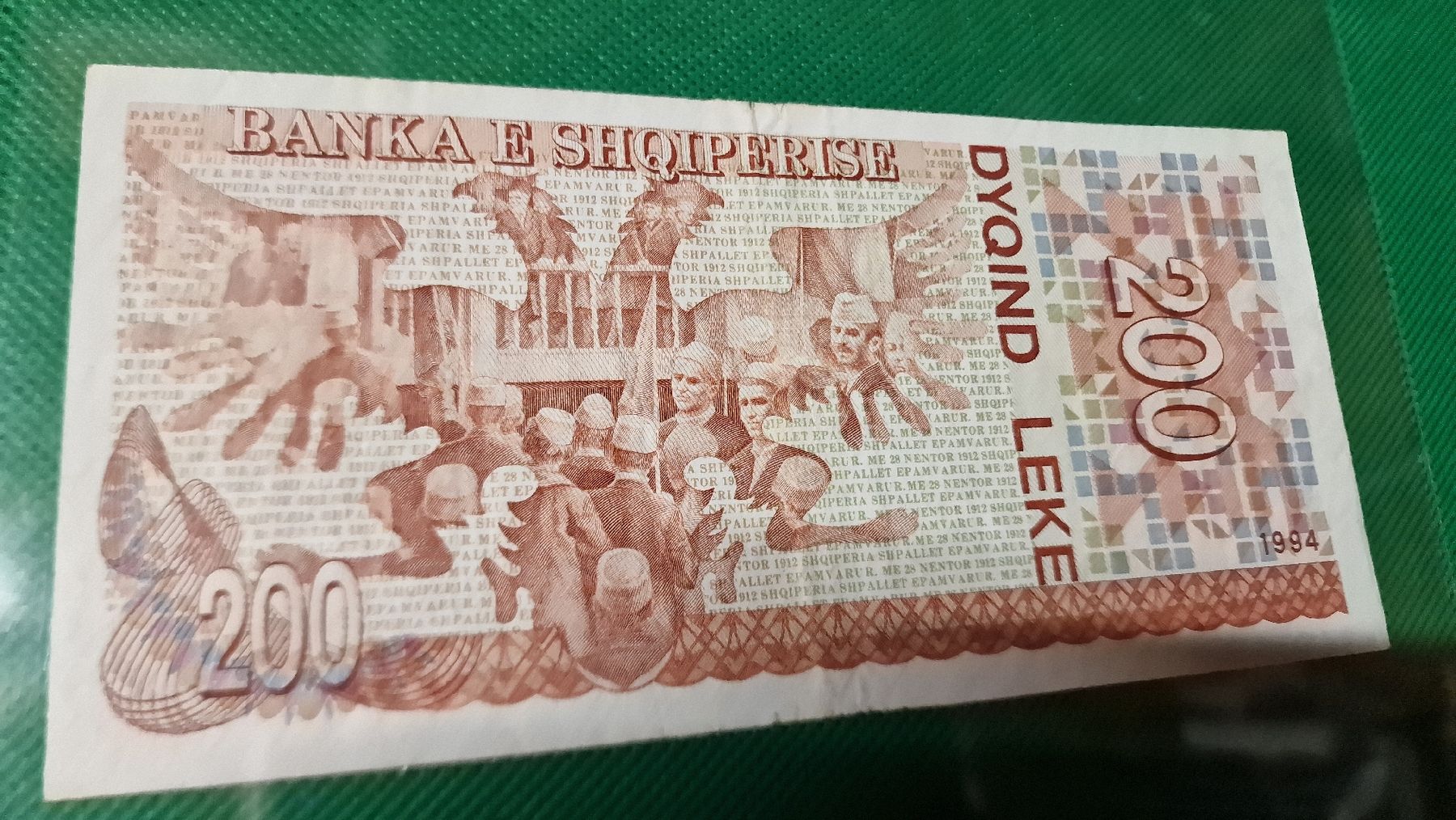 Banconote: Banknote Albanie 1994 – Usato da Herisau venduto da Antiques.AR 1