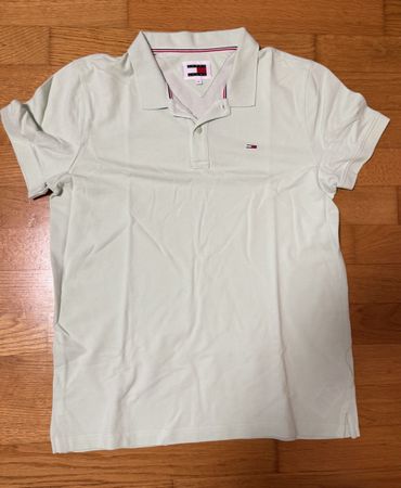Tommy Hilfiger Poloshirt Gr. M Hellgrün