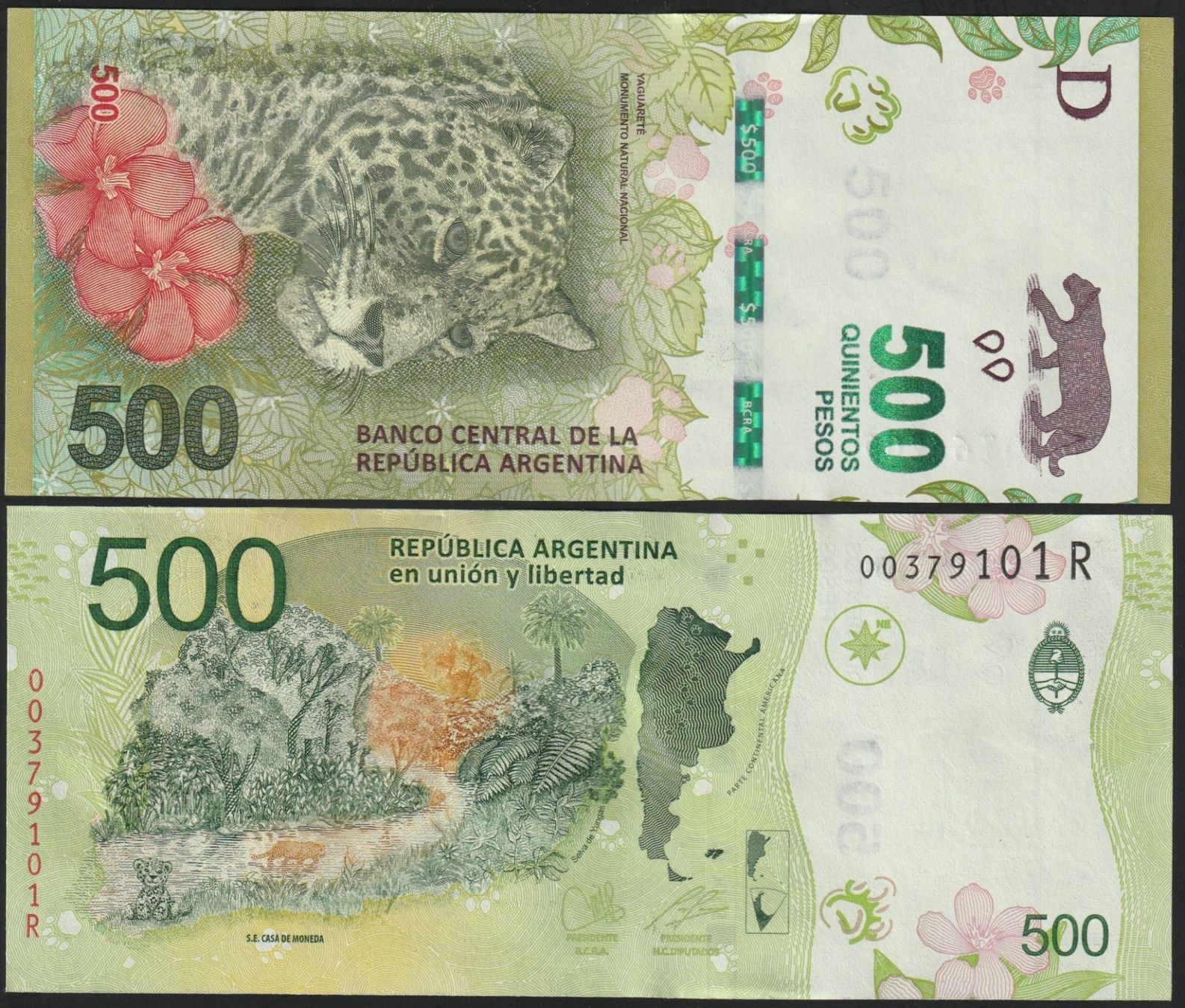 Banconote: Argentinien 500 Pesos UNC (2022) – Nuovo (secondo la descrizione) da Naters venduto da Radman