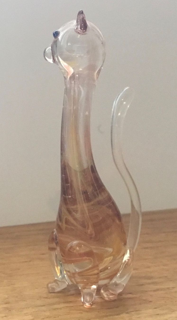 Murano Bicchieri: Katze Murano Vintage – Usato da Schlieren venduto da Jeajet 4