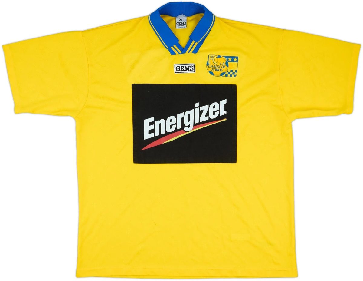 Maillot FC La Chaux-de-Fonds Porté #4 - Marque Gems - Taille XL - Occasion