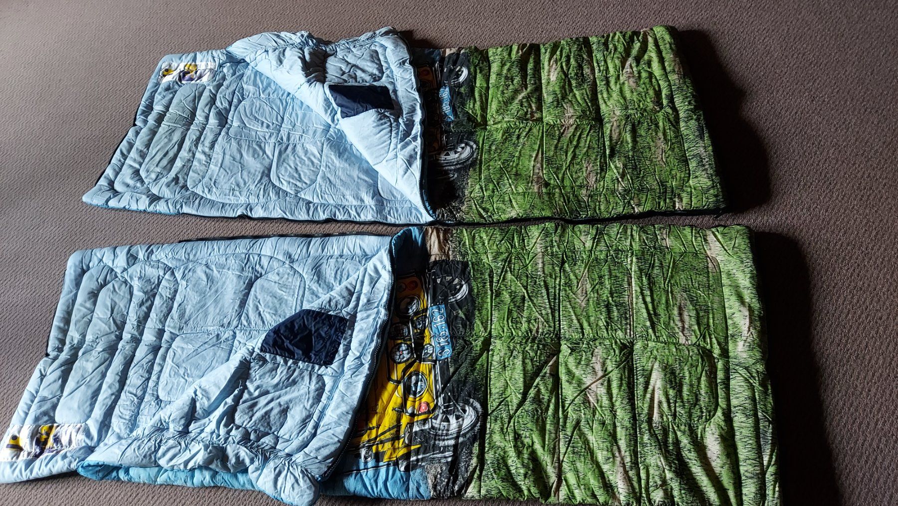 Sacchi a pelo: Doppelschlafsack oder 2 Stk einzeln benutzen – Usato da Thalheim venduto da silvara01 3