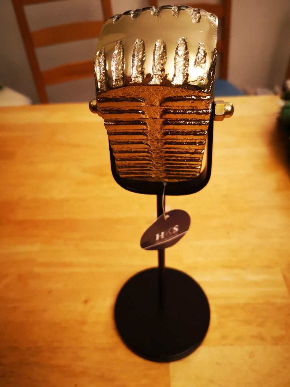 Sculture & Statue: Dekoration Microfon/ Decoration Microphone – Nuovo e nell'imballaggio originale da Onex venduto da Genevois85 2