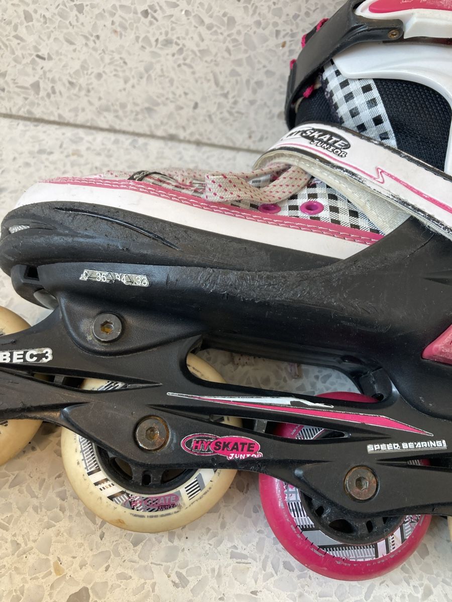 Pattini in linea & Pattini a rotelle: Rollerblades grössenverstellbar 33-36 – Usato da Luzern venduto da Aldabema 8