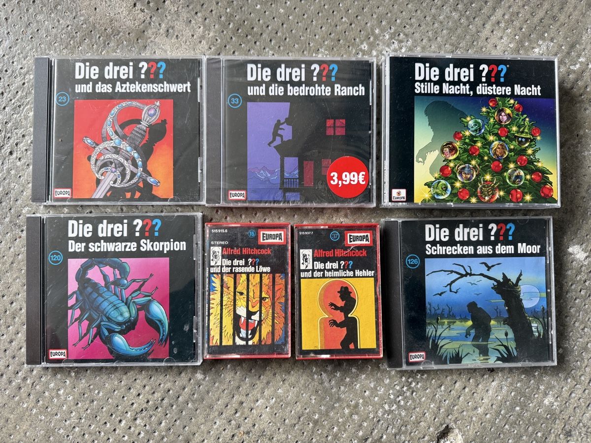 Livres audio: Die drei Fragezeichen Set – D'occasion à Allschwil par Collector.Shop.Swizz