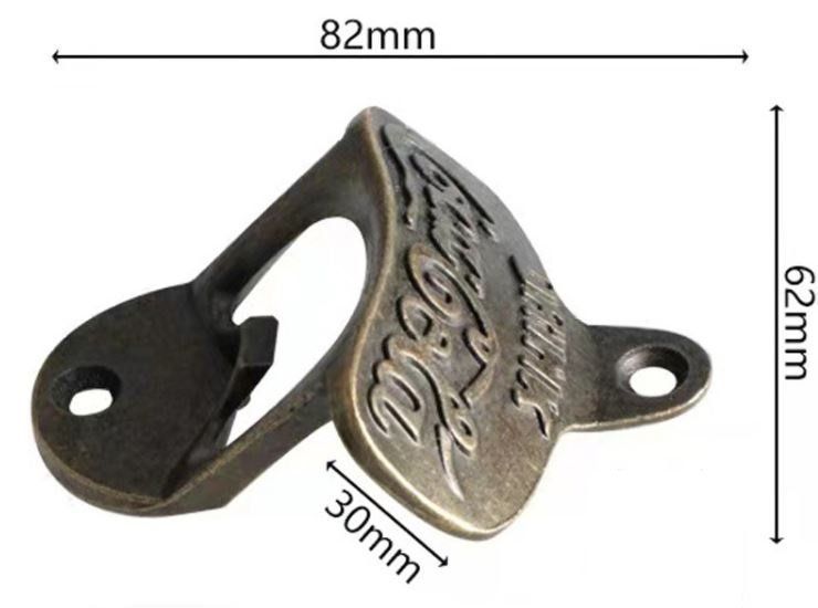 Elettrodomestici da cucina: Coca Cola Flaschenöffner Wandöffner Rost Zero Retro Metall – Nuovo e nell'imballaggio originale da Dättlikon venduto da easythings 4