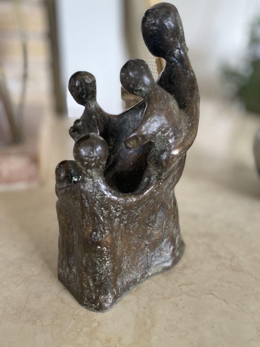 Sculture & Statue: Bronze Hayoz Häfeli Familie – Usato da Muttenz venduto da MPL-Schweiz