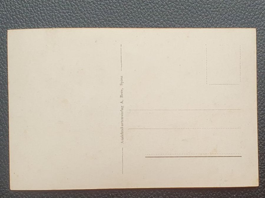 Cartoline postali: Alte ungebrauchte Postkarte Leissigen mit Niesen – Usato da Biberist venduto da stang4eva 1