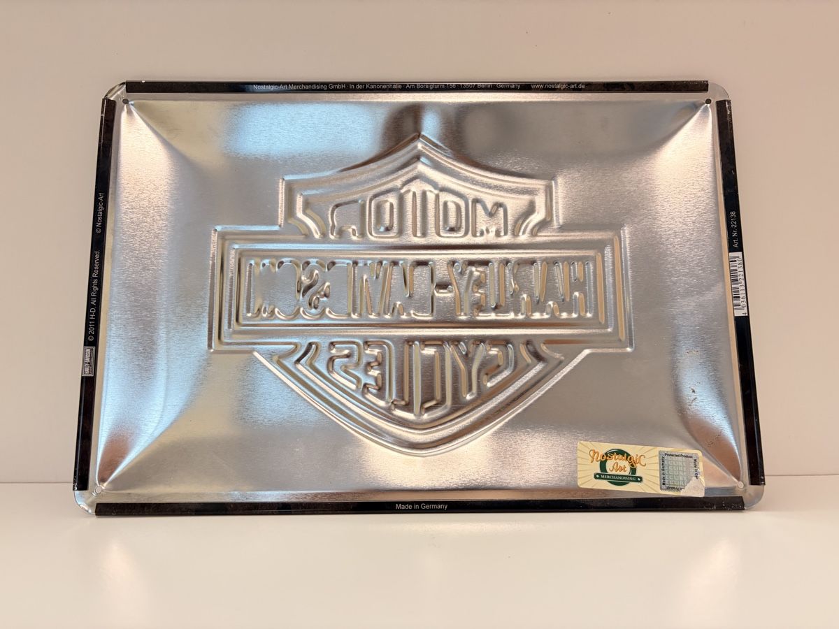 Harley-Davidson Schilder: Harley-Davidson Schild mit 2 Modellen – Gebraucht aus Lupsingen von quirli.k 3