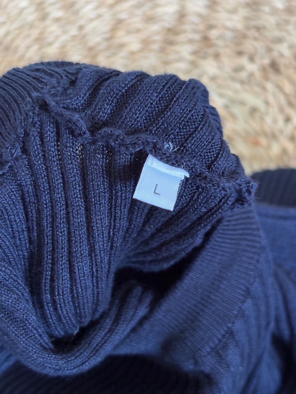 Maglioni & Felpe: Hochwertiger Rippstrickpulli von Klaer Gr L – Usato da Laufenburg venduto da VintageMuesli 3