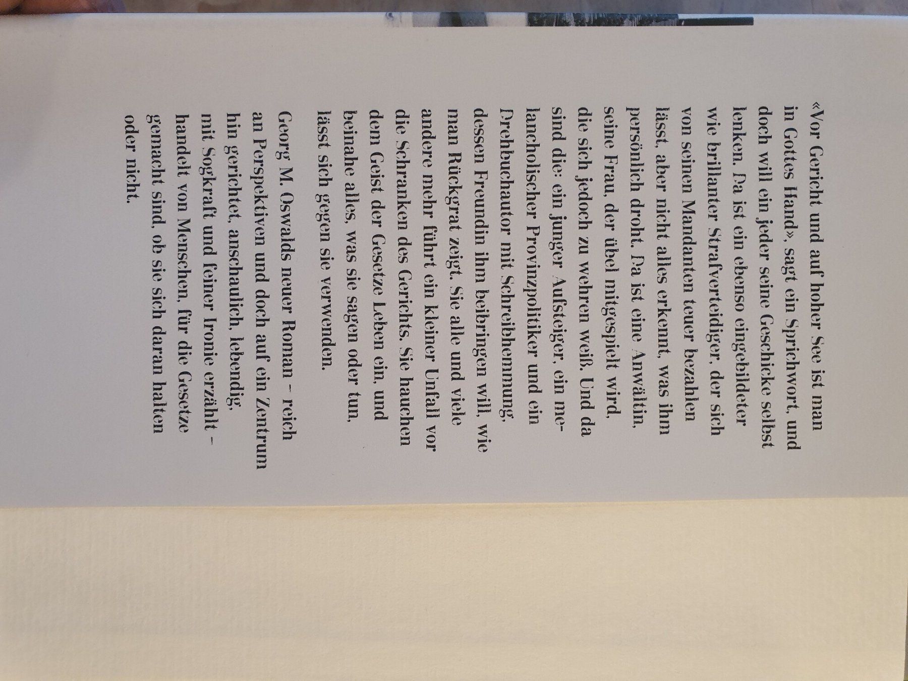 Libri: Vom Geist der Gesetze Georg M. Oswald Rowohlt – Usato da Zürich venduto da loosebone 1