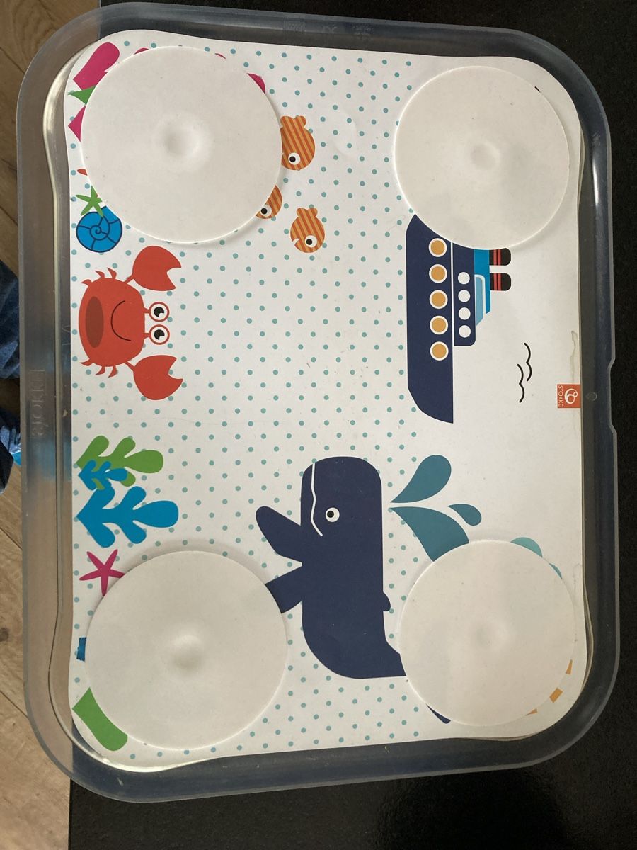 Giocattoli: Tablette Repas Bébé Antidérapante Avec Ventouses – Usato da Port venduto da ori_vn6m 1