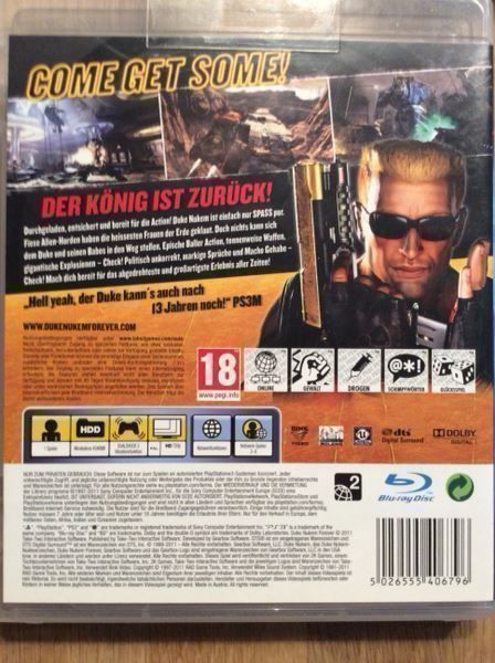 Sony Spiele: Duke Nukem Forever für Sony PS3 – Gebraucht aus Kestenholz von Inna09 1