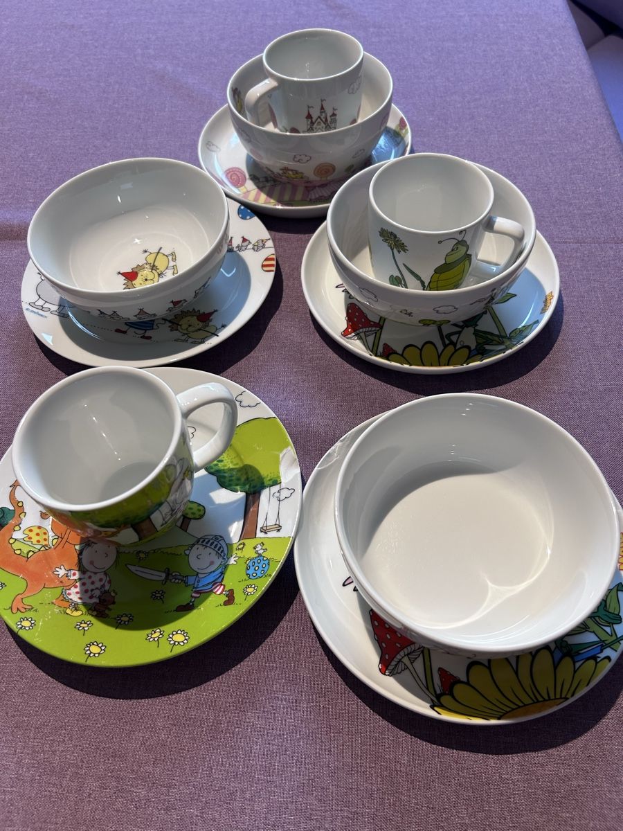 WMF Set di piatti: Kindergeschirr Auerhahn WMF – Usato da Heiligkreuz (Mels) venduto da Oldtimerfan03 9