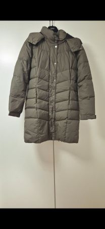 Giacca invernale donna verde oliva imbottita usata