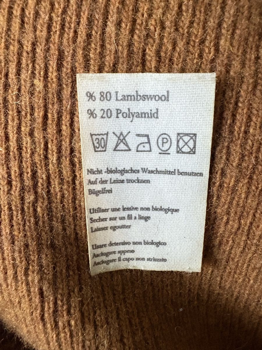 Altro abbigliamento per bambino: Warme, braune Wintermuetze / Kappe – Usato da Beromünster venduto da msklef 1