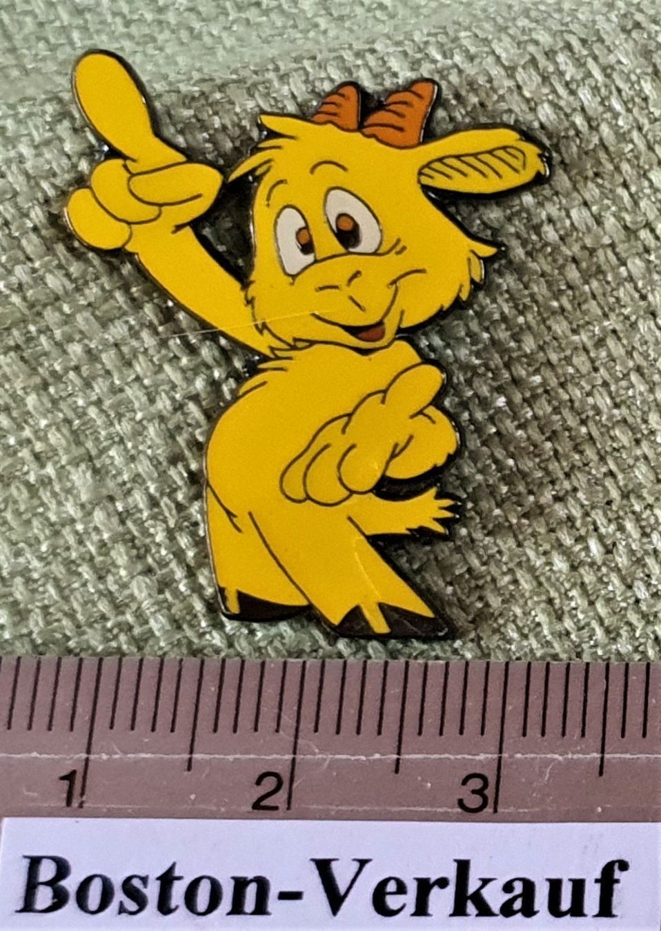 Placchette & Badge: D612 - Pin Steinbock – Usato da Reinach BL venduto da Boston-Verkauf 1