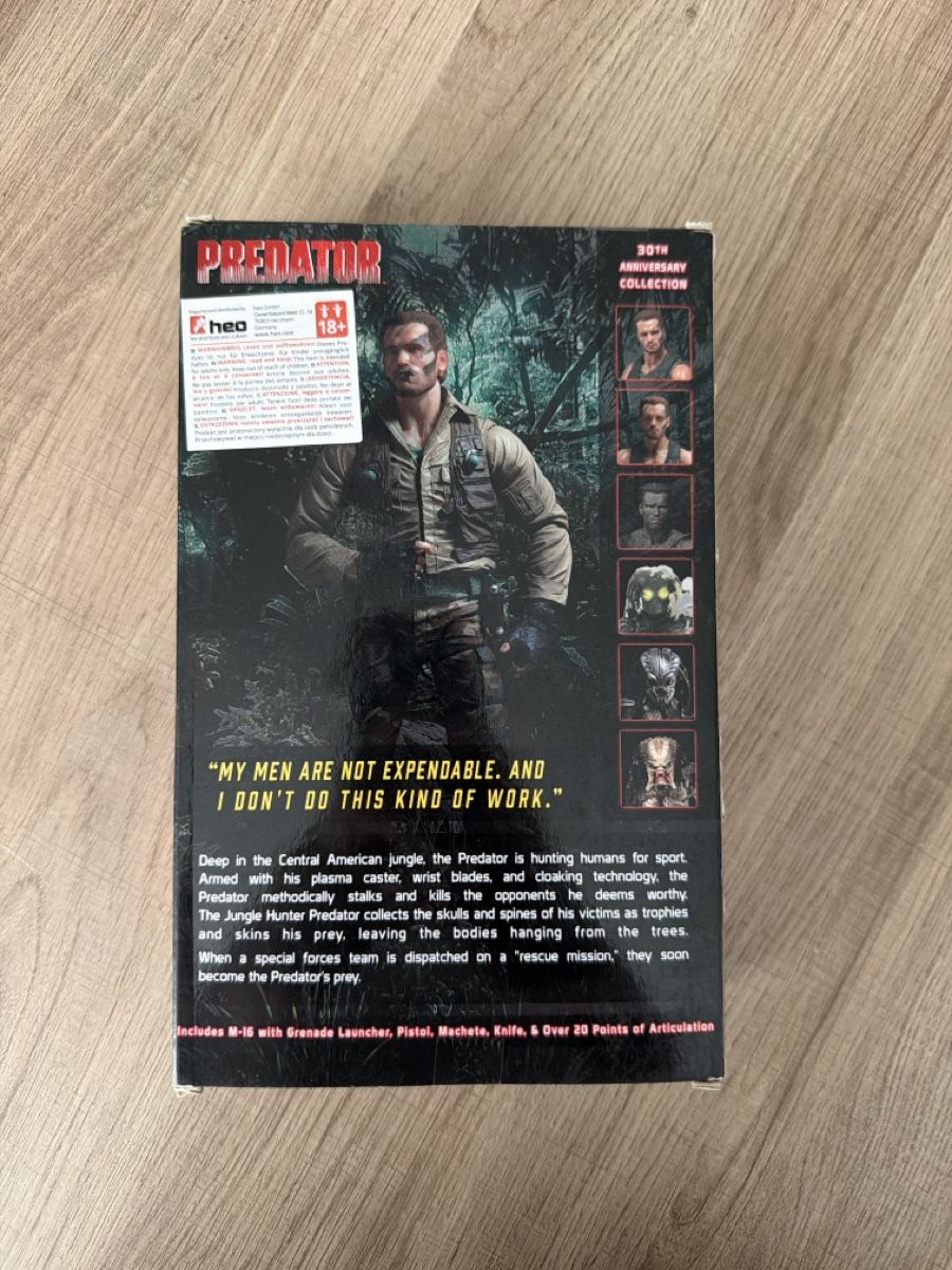 Neca Figuren: Predator Jungle Extraction Dutch Neca Figur 30th Anniversary – Gebraucht aus Hagendorn von masterchieff 1