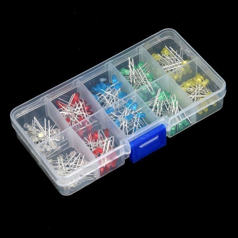 Componenti elettronici: LED-BOX 500 LED, 3mm – Nuovo (secondo la descrizione) da Luzern venduto da Salefactory