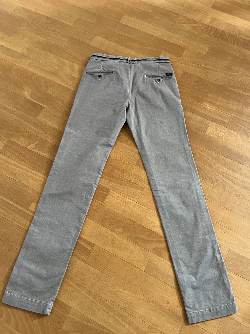 Pantaloni: Chino blau/grau von Mason's – Usato da Madetswil venduto da Babalou 1
