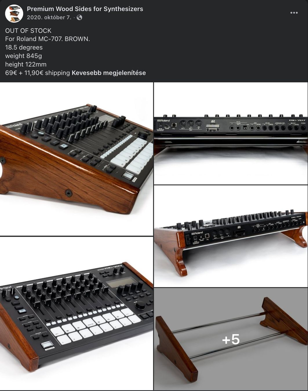Roland Strumenti musicali: Roland MC-707 Groovebox + Extras – Usato da Wallisellen venduto da ZoltanRakosi 6