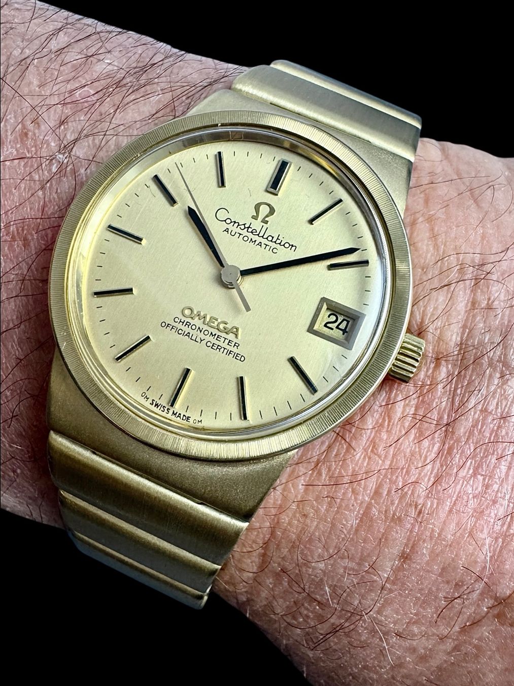 Omega Uhren: Omega Constellation Chronometer Automatic 18k 33mm *U962 – Gebraucht aus Zürich von GalerieInauen 3