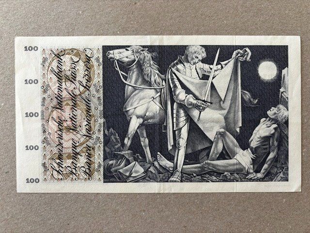 Banknoten: 100-Franken-Note von 1973 – Gebraucht aus Zürich von Lenine 1