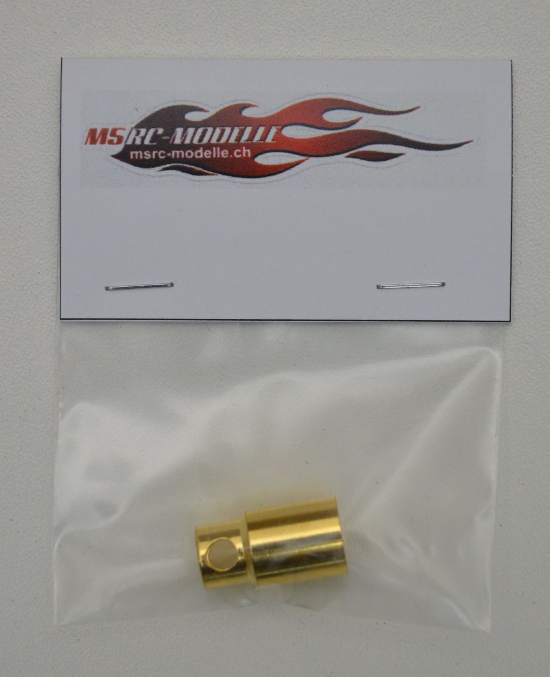 Modellismo RC: Goldstecker 8mm Buchse 1Stk. – Nuovo e nell'imballaggio originale da Rüti ZH venduto da MSRC_Modelle