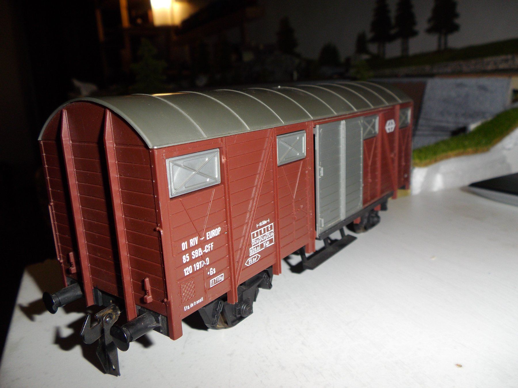 Lima Modellini di ferrovie: Lima Spur 0  SBB Güterwagen – Usato da Schaffhausen venduto da Oetfel 1