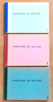 Exercices de lecture - Genève, 1957