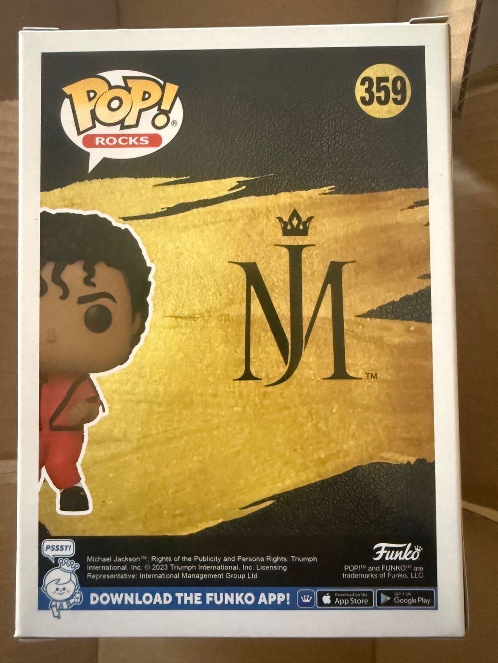 Funko Statuette: Funko Pop! Rocks - Michael Jackson - 359 – Nuovo e nell'imballaggio originale da Kloten venduto da Chris.ms 1
