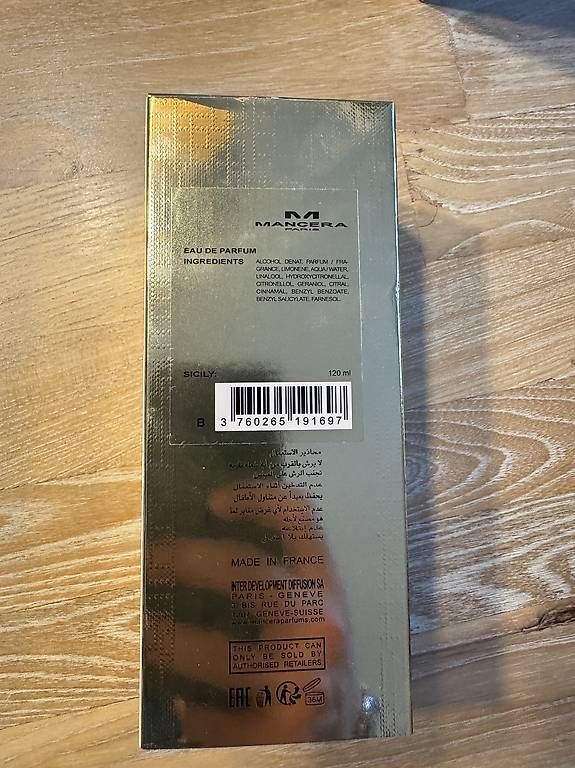 Profumi & Eau de Toilette: Mancera Eau de Parfum 120 ml – Usato da Meilen venduto da DavideL02 1