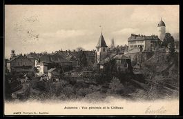 AK Aubonne, Vue générale et le Château