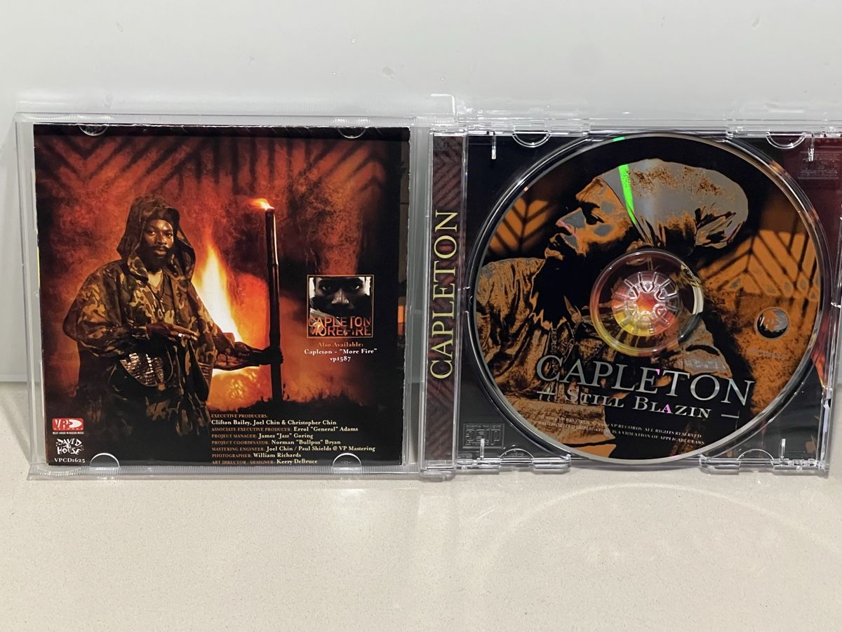 CD: Capleton - Still Blazin' CD - Reggae Sommer Hits - Top Zusta – Usato da Liestal venduto da Katakinga 2