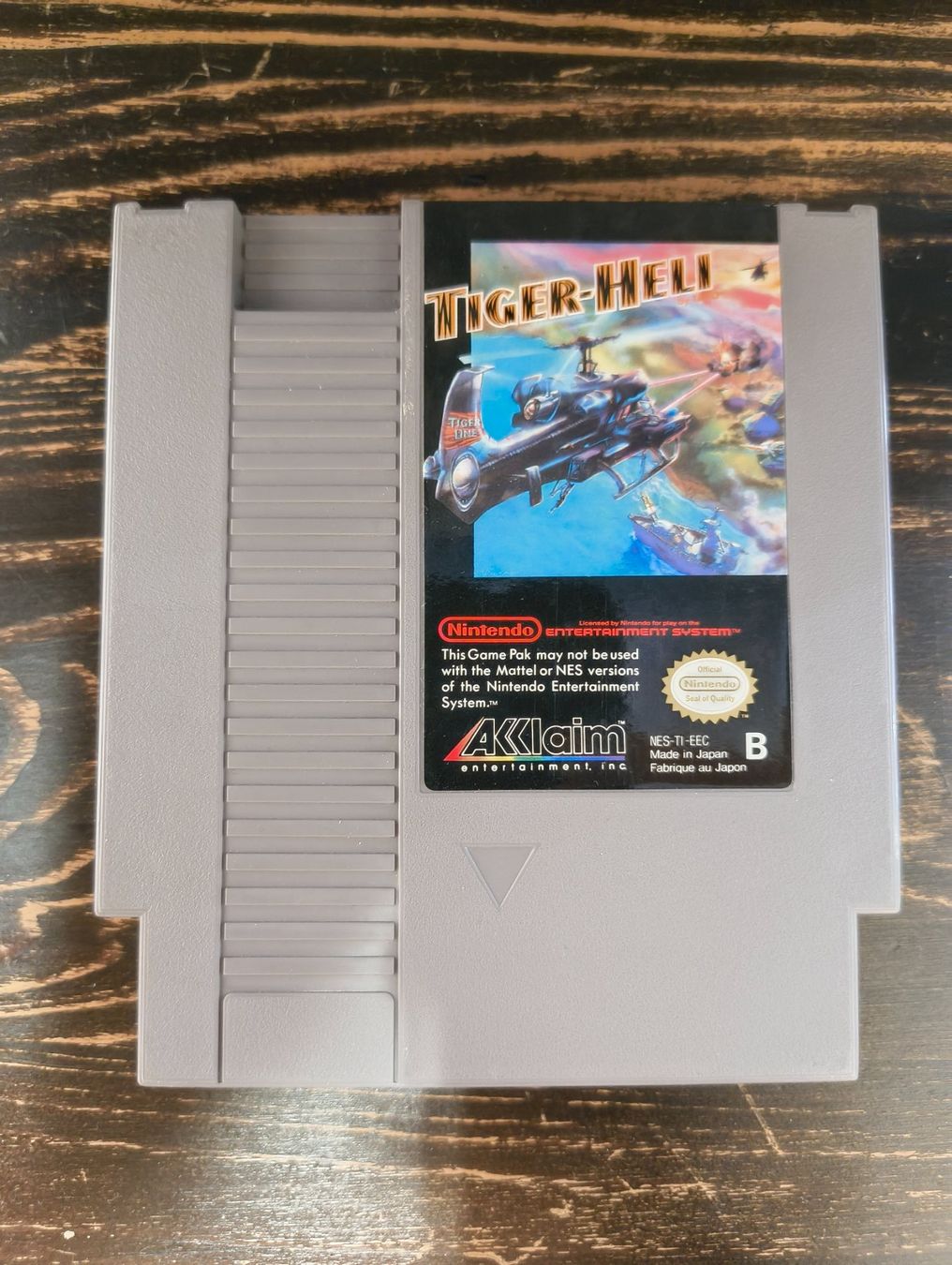Nintendo Giochi: Tiger Heli Nintendo NES – Usato da Giubiasco venduto da Ticinerd