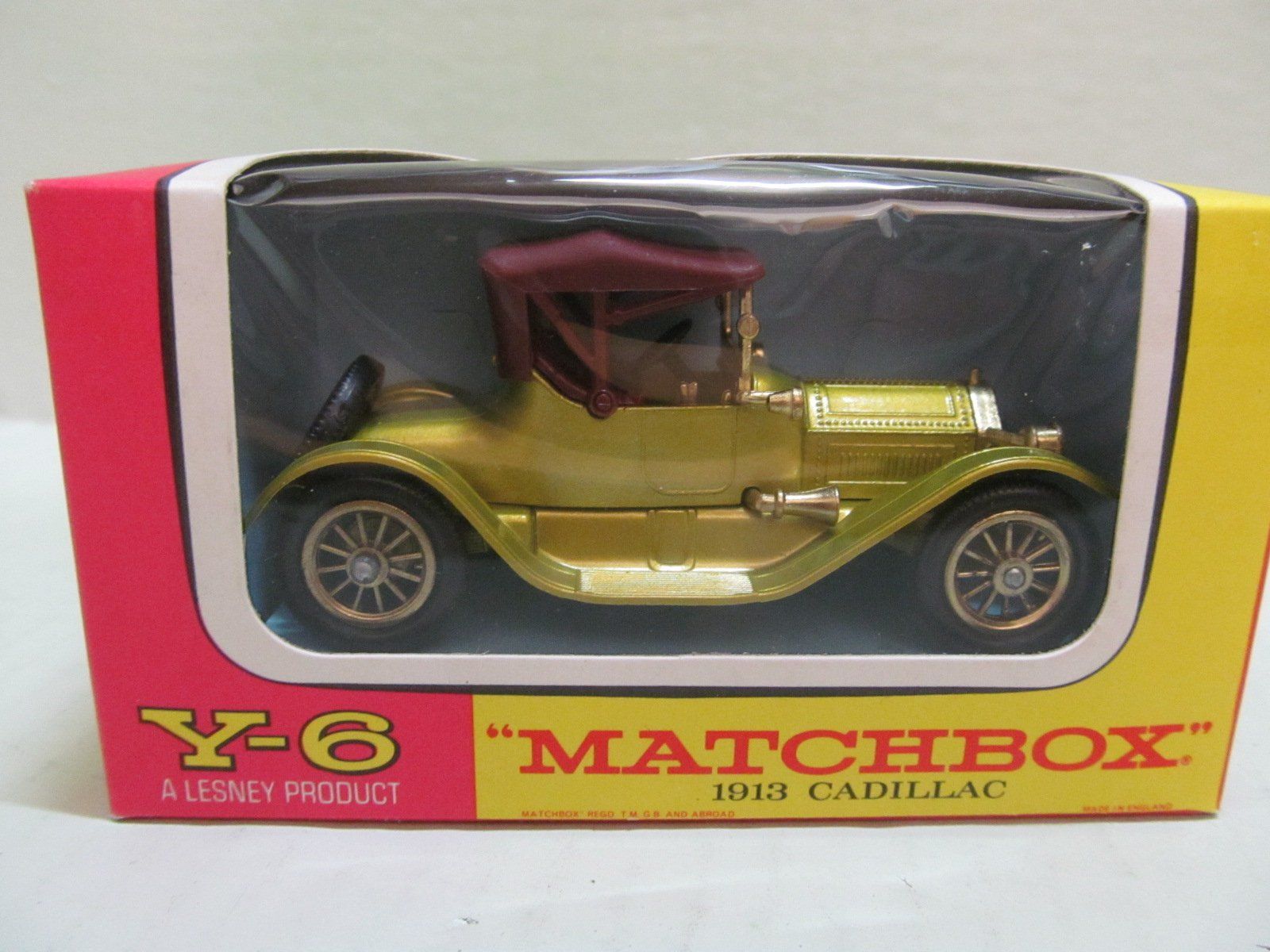 Cadillac Modellini d'auto: CADILLAC 1913  MATCHBOX Y-6 – Nuovo (secondo la descrizione) da Grueningen venduto da malamut56