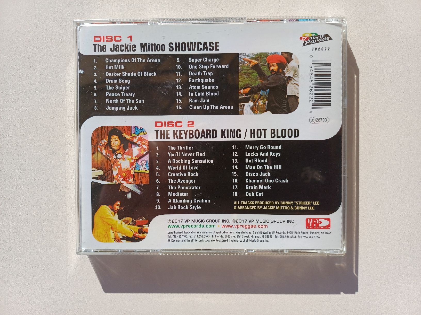 CD: Jackie Mittoo "Striker Showcase" CDx2 neufs – Nuovo (secondo la descrizione) da Begnins venduto da Drastic-Sound 1