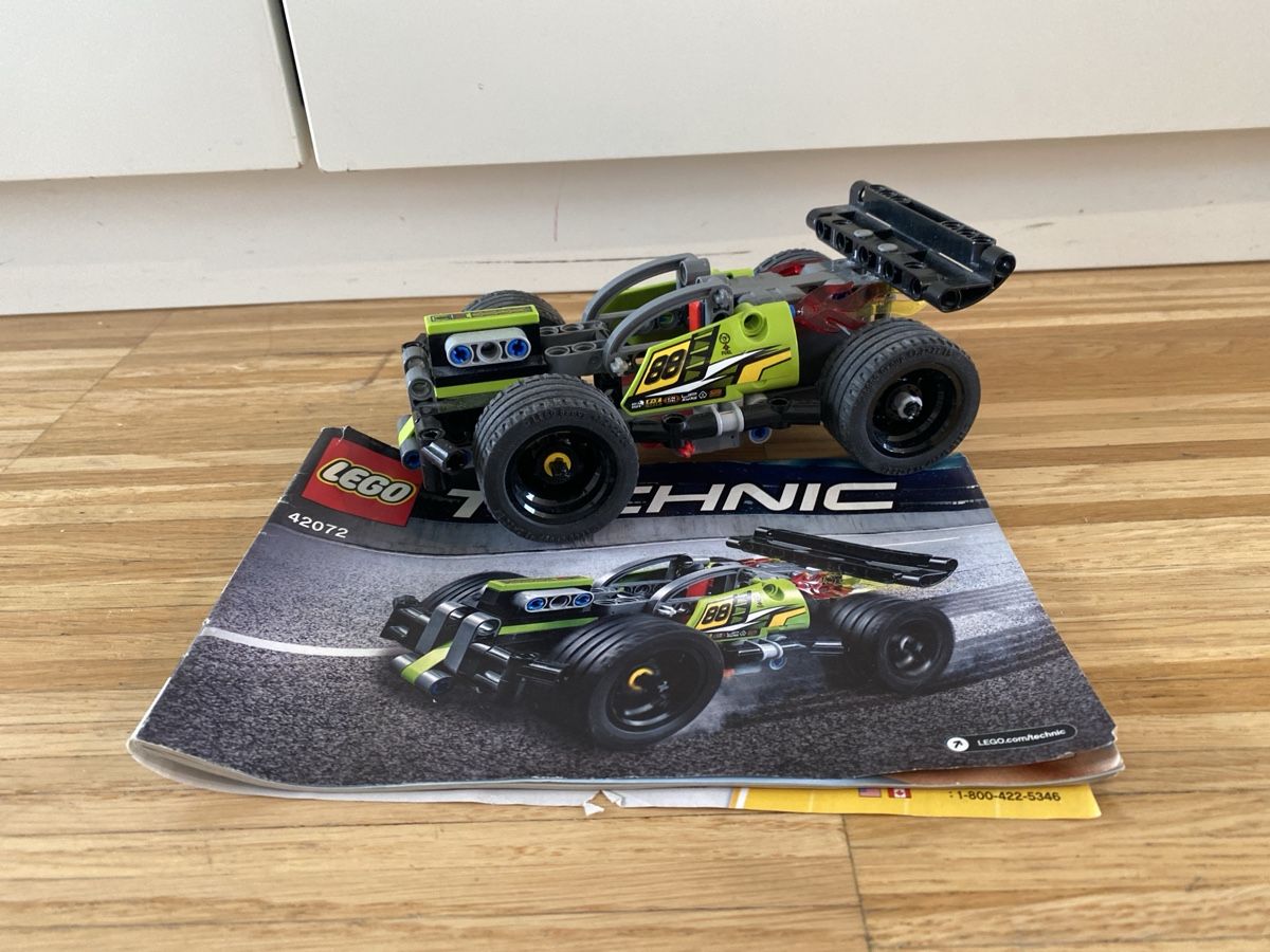 Lego Technic 42072 Renntruck mit Anleitung - Vollstaendig! (Neu (gemäss ...